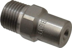 Bete Fog Nozzle - 1/8" Pipe, 60° Spray Angle, Grade 303 Stainless Steel, Full Cone Nozzle - Male Connection, 0.38 Gal per min at 100 psi, 0.043" Orifice Diam - Americas Industrial Supply