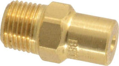 Bete Fog Nozzle - 1/8" Pipe, 60° Spray Angle, Brass, Full Cone Nozzle - Male Connection, 0.77 Gal per min at 100 psi, 0.055" Orifice Diam - Americas Industrial Supply