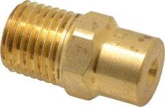 Bete Fog Nozzle - 1/4" Pipe, 60° Spray Angle, Brass, Full Cone Nozzle - Male Connection, 1.54 Gal per min at 100 psi, 0.082" Orifice Diam - Americas Industrial Supply