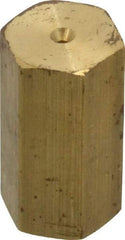 Bete Fog Nozzle - 1/8" Pipe, 60° Spray Angle, Brass, Full Cone Nozzle - Female Connection, 0.77 Gal per min at 100 psi, 0.055" Orifice Diam - Americas Industrial Supply