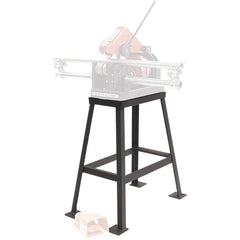 Rothenberger - 5/8" to 4-1/2" Pipe Capacity, Stationary Pipe Stand with Stationary Head - 30" High, 150 Lb Capacity - Americas Industrial Supply