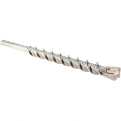 Milwaukee Tool - 1-1/8" Diam, SDS-Max Shank, Carbide-Tipped Rotary & Hammer Drill Bit - Americas Industrial Supply