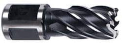 Milwaukee Tool - 1-3/4" Diam x 2" Deep High Speed Steel Annular Cutter - Americas Industrial Supply