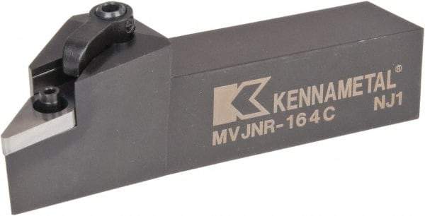 Kennametal - MVJN, Right Hand Cut, 3° Lead Angle, 1" Shank Height x 1" Shank Width, Negative Rake Indexable Turning Toolholder - 5" OAL, VN..43. Insert Compatibility, Series Kenloc - Americas Industrial Supply