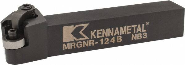 Kennametal - MRGN, Right Hand Cut, 15° Lead Angle, 3/4" Shank Height x 3/4" Shank Width, Negative Rake Indexable Turning Toolholder - 4-1/2" OAL, RN..43 Insert Compatibility, Series Kenloc - Americas Industrial Supply