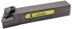 Kennametal - MTJN, Right Hand Cut, 3° Lead Angle, 1-1/2" Shank Height x 1-1/2" Shank Width, Negative Rake Indexable Turning Toolholder - 7" OAL, TN..66. Insert Compatibility, Series Kenloc - Americas Industrial Supply