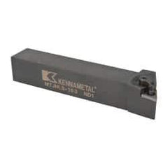 Kennametal - MTJN, Left Hand Cut, 3° Lead Angle, 1" Shank Height x 1" Shank Width, Negative Rake Indexable Turning Toolholder - 6" OAL, TN..33. Insert Compatibility, Series Kenloc - Americas Industrial Supply