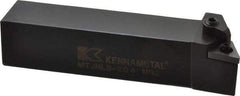 Kennametal - MTJN, Left Hand Cut, 3° Lead Angle, 1-1/4" Shank Height x 1-1/4" Shank Width, Negative Rake Indexable Turning Toolholder - 6" OAL, TN..43. Insert Compatibility, Series Kenloc - Americas Industrial Supply