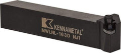 Kennametal - MWLN, Left Hand Cut, 5° Lead Angle, 1" Shank Height x 1" Shank Width, Negative Rake Indexable Turning Toolholder - 6" OAL, WN..33. Insert Compatibility, Series Kenloc - Americas Industrial Supply