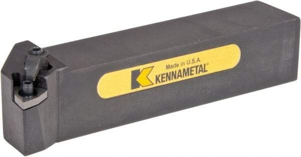 Kennametal - MWLN, Right Hand Cut, 5° Lead Angle, 1" Shank Height x 1" Shank Width, Negative Rake Indexable Turning Toolholder - 5" OAL, WN..33. Insert Compatibility, Series Kenloc - Americas Industrial Supply