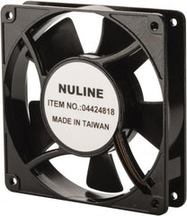 Value Collection - 230 Volts, AC, 81 CFM, Square Tube Axial Fan - 0.07 Amp Rating, 2,600 to 3,600 RPM, 4.7" High x 4.7" Wide x 1" Deep - Americas Industrial Supply