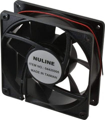 Value Collection - 48 Volts, DC, 145 CFM, Square Tube Axial Fan - 0.4 Amp Rating, 2,600 to 2,900 RPM, 4.7" High x 4.7" Wide x 1-1/2" Deep - Americas Industrial Supply