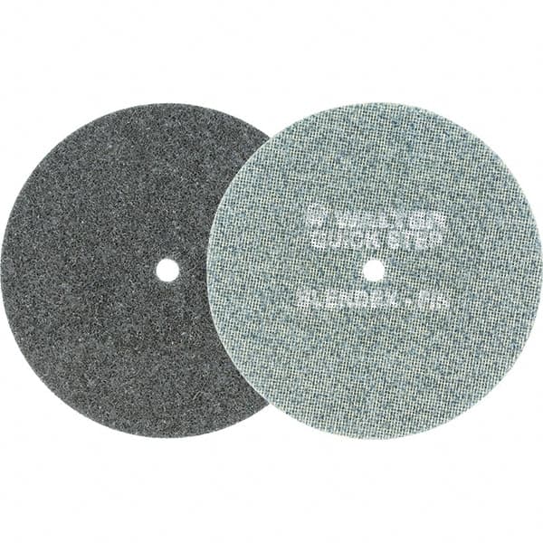 WALTER Surface Technologies - 6" Diam, Aluminum Oxide Hook & Loop Disc - Fine Grade, Coated, Series 07-R, Quick-Step Blendex - Americas Industrial Supply