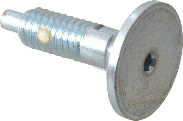 Gibraltar - 5/16-18, 0.53" Thread Length, 0.154" Max Plunger Diam, 1 Lb Init to 6 Lb Final End Force, Locking Knob Handle Plunger - Countersunk Knob, 3/16" Plunger Projection - Americas Industrial Supply