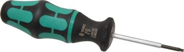 Wera - 1 Piece, 1.4 Max N/m, TorxPlus Preset Torque Limiting Screwdriver - 7-1/2" OAL - Americas Industrial Supply