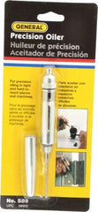 General - Spout, Precision-Needle Oiler - 2-1/4" Long Needle, Aluminum Body - Americas Industrial Supply