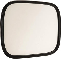 Value Collection - 7" Long to 5" Wide Automotive Universal OEM Replacement Mirror Head with L Bracket - Stainless Steel - Americas Industrial Supply