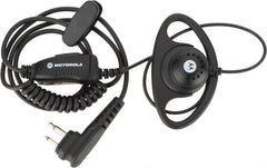 Motorola - DTR Series, Push to Talk Microphone Earpiece with Microphone - Black, Use with AUX Series Radios, CLS Series Radios, VLB Series Radios, XTN Series Radios - Americas Industrial Supply