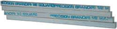 Made in USA - 12" Long x 1/2" High x 1/2" Wide, Zinc-Plated Key Stock - Low Carbon Steel - Americas Industrial Supply