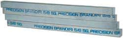 Made in USA - 12" Long x 5/8" High x 5/8" Wide, Zinc-Plated Key Stock - Low Carbon Steel - Americas Industrial Supply