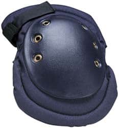 Allegro - Size Universal, Hook & Loop Straps, Knee Pad - Foam Padding, Black, Elastic Straps, Rubber Cover - Americas Industrial Supply