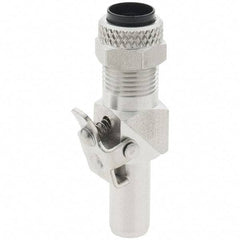 Parker - 3/8" OD, Grade 316Stainless Steel Through Type Insert - 150 Max Working psi, Comp x Comp Ends - Americas Industrial Supply