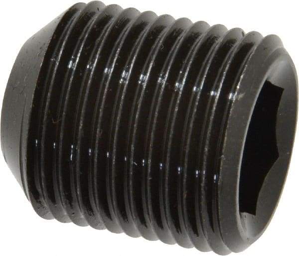 Value Collection - 7/8-14 UNF, 1" OAL, Cup Point Set Screw - Grade ASTM F912 Alloy Steel, 1/2" Key - Americas Industrial Supply