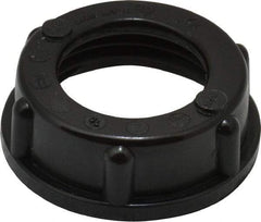 Cooper Crouse-Hinds - 1/2" Trade, Plastic Threaded Rigid/Intermediate (IMC) Conduit Bushing - Insulated - Americas Industrial Supply