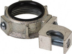 Cooper Crouse-Hinds - 1-1/4" Trade, Malleable Iron Threaded Rigid/Intermediate (IMC) Conduit Bushing - Partially Insulated - Americas Industrial Supply