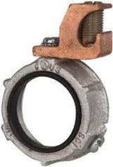 Cooper Crouse-Hinds - 1-1/2" Trade, Malleable Iron Threaded Rigid/Intermediate (IMC) Conduit Bushing - Partially Insulated - Americas Industrial Supply