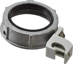 Cooper Crouse-Hinds - 2" Trade, Malleable Iron Threaded Rigid/Intermediate (IMC) Conduit Bushing - Partially Insulated - Americas Industrial Supply