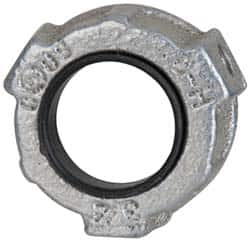 Cooper Crouse-Hinds - 3/4" Trade, Malleable Iron Threaded Rigid/Intermediate (IMC) Conduit Bushing - Partially Insulated - Americas Industrial Supply