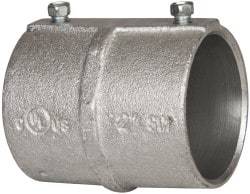 Cooper Crouse-Hinds - 2" Trade, Malleable Iron Set Screw Rigid/Intermediate (IMC) Conduit Coupling - Noninsulated - Americas Industrial Supply