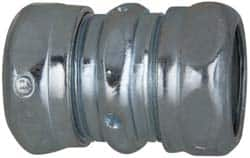 Cooper Crouse-Hinds - 3/4" Trade, Steel Compression EMT Conduit Coupling - Noninsulated - Americas Industrial Supply