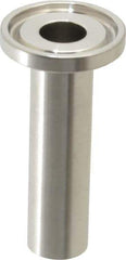 VNE - 1/2", Clamp Style, Sanitary Stainless Steel Pipe Welding Ferrule - Tube OD Connection, Grade 316/316L - Americas Industrial Supply