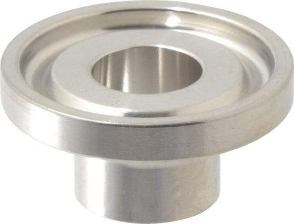 VNE - 1/2", Clamp Style, Sanitary Stainless Steel Pipe Short Welding Ferrule - Tube OD Connection, Grade 316/316L - Americas Industrial Supply