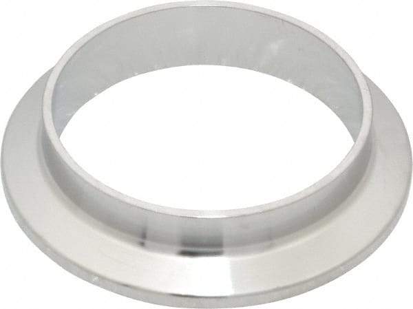 VNE - 2", Clamp Style, Sanitary Stainless Steel Pipe Short Welding Ferrule - Tube OD Connection, Grade 304 - Americas Industrial Supply
