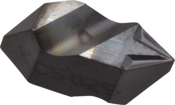 Kennametal - NT2 K Grade KC5025, Internal/External Partial Profile 60° Threading Insert - 0.7 to 30mm & 8 to 36 TPI Ext Pitch, 1.25 to 3.5mm & 7 to 20 TPI Int Pitch, Left Hand Insert, TiAlN Finish, Carbide - Americas Industrial Supply