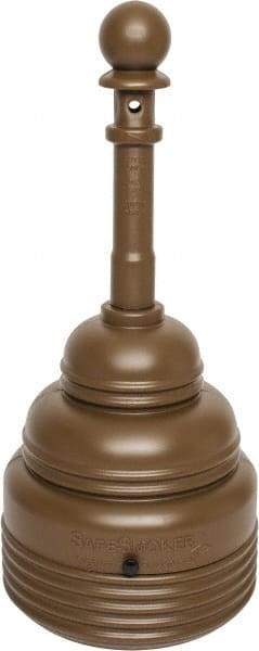 Eagle - 4 Gal Polyethylene Cigarette & Cigar Receptacle - 43-1/4" High - Americas Industrial Supply