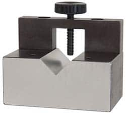 Harig - 1" Max Capacity, 90° Angle, V-Block - 4" Long x 3" Wide x 3" High, Sold as Individual - Americas Industrial Supply