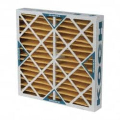 Value Collection - 24 x 24 x 4", MERV 11, 25 to 30% Efficiency, Wireless Pleated Air Filter - Exact Industrial Supply