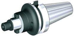 Kennametal - BT50 Taper Shank 22mm Pilot Diam Shell Mill Holder - 200mm Flange to Nose End Projection, 40mm Nose Diam, Through-Spindle Coolant - Exact Industrial Supply