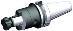 Kennametal - BT50 Taper Shank 27mm Pilot Diam Shell Mill Holder - 70mm Flange to Nose End Projection, 48mm Nose Diam, Through-Spindle Coolant - Exact Industrial Supply
