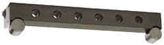 Suburban Tool - 6-1/2 Inch Long x 1 Inch Wide x 0.0001 Inch Center to Center Accuracy, 1-21/32 Inch High, 0.0002 Inch Parallelism, 5 Inch Between Rolls, Sine Bar - Includes Hardened Steel, End Rail - Americas Industrial Supply