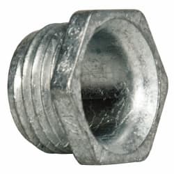 Cooper Crouse-Hinds - 1/2" Trade, Die Cast Zinc Threaded Rigid/Intermediate (IMC) Conduit Nipple - Noninsulated - Americas Industrial Supply