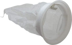 Value Collection - 100 Micron, Size 1, 90 GPM Max Flow, Liquid Bag Filter - 7 Inch Diameter, 16-1/2 Inch Long, 2-1/2 Sq. Ft. - Americas Industrial Supply