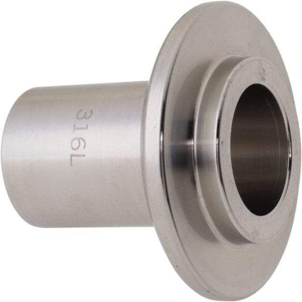 VNE - 1", E-Line Style, Sanitary Stainless Steel Pipe Long Welding Ferrule - Male Connection, Grade 304 - Americas Industrial Supply