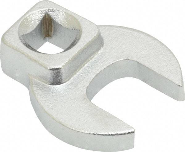 Blackhawk by Proto - 16mm 3/8" Drive Satin Open End Crowfoot Wrench - 1.6" OAL - Americas Industrial Supply