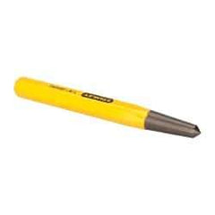 Stanley - 1/4" Center Punch - 4" OAL, Tempered Steel - Americas Industrial Supply