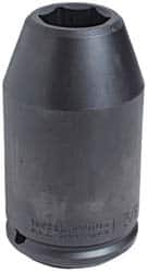 Proto - 1-1/2" Drive 2-5/16" Deep Impact Socket - 6 Points, 5-7/8" OAL - Americas Industrial Supply